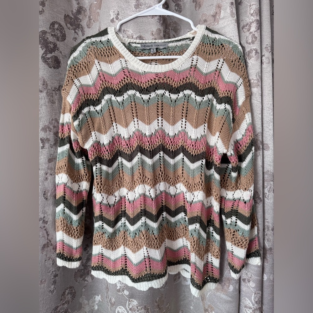 ♥️ Absolutely Famous/Size:S/ Chevron Knit Sweater